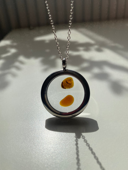 Irish Sea Sea Glass Locket