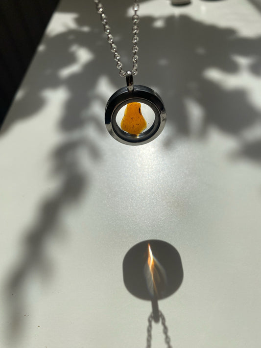 Irish Sea Sea Glass Locket